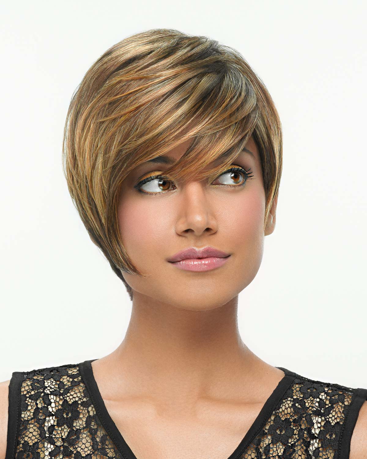 Hairdo Perücke Angled Cut – Kurz, Asymmetrisch In Hell Aschblond, Hitzebeständig